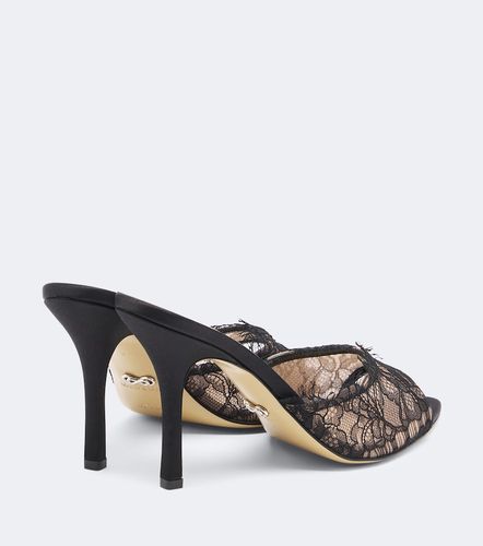Mach & Mach Mules Devon in pizzo - Mach & Mach - Modalova