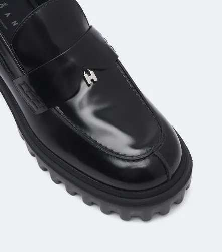 Hogan H700 leather loafers - Hogan - Modalova