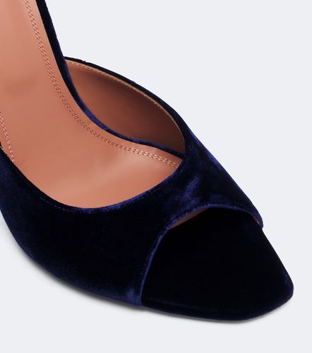 Amina Muaddi Mules Alexa aus Samt - Amina Muaddi - Modalova