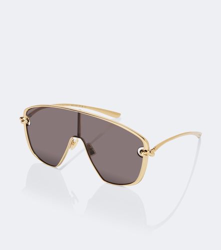 Knot shield sunglasses - Bottega Veneta - Modalova