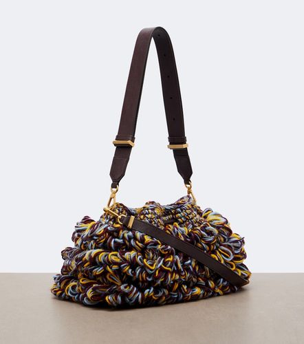 Borsa a spalla Cinch Medium in maglia - Jimmy Choo - Modalova