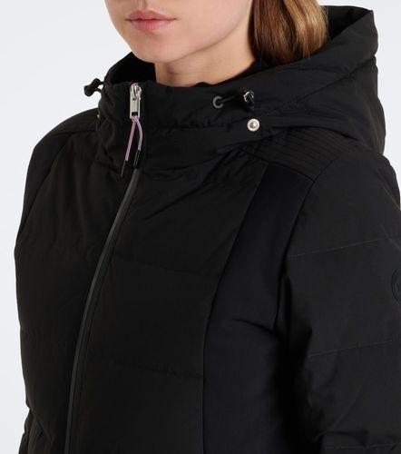 Piumino da sci con cintura e shearling - Yves Salomon - Modalova