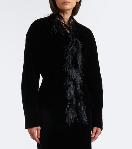 Eunice feather-trimmed down jacket - The Row - Modalova