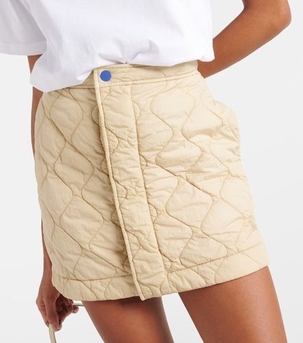 Minifalda de tiro alto acolchada - Burberry - Modalova