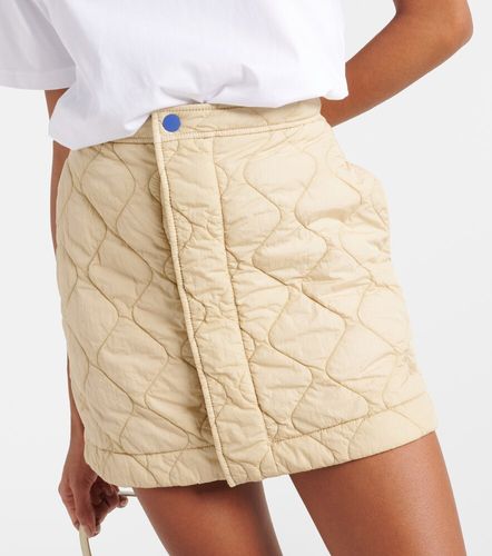 Minifalda de tiro alto acolchada - Burberry - Modalova