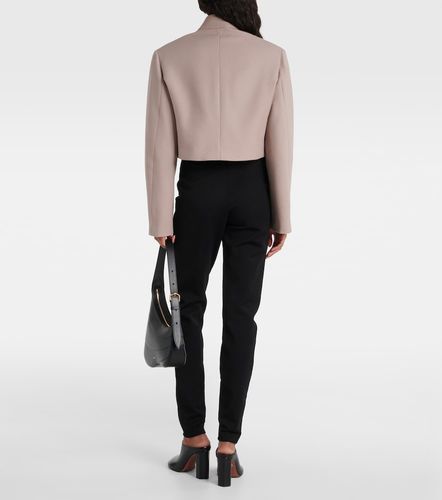 Alaia High-rise gabardine leggings - Alaia - Modalova