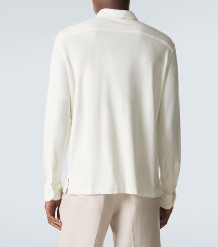 Zegna Camicia in cotone e seta - Zegna - Modalova