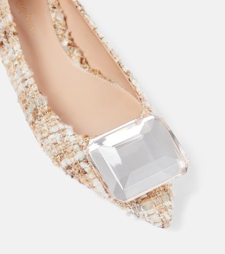 Bailarinas Jaipur de bouclé - Gianvito Rossi - Modalova
