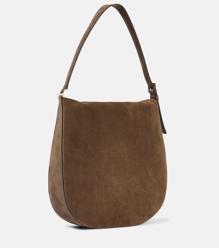 Borsa a spalla Tondo Large in suede - Savette - Modalova