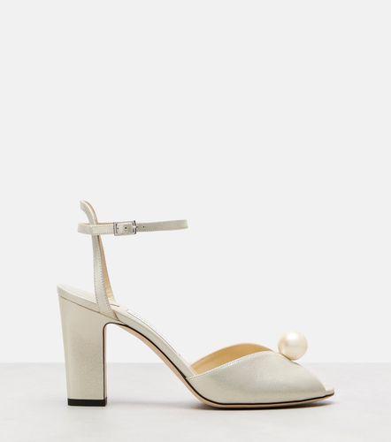Sacaria 85 leather sandals - Jimmy Choo - Modalova