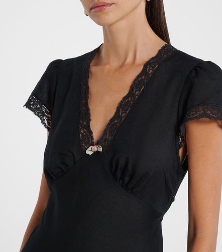 Rixo Midikleid Clarice mit Spitze - Rixo - Modalova
