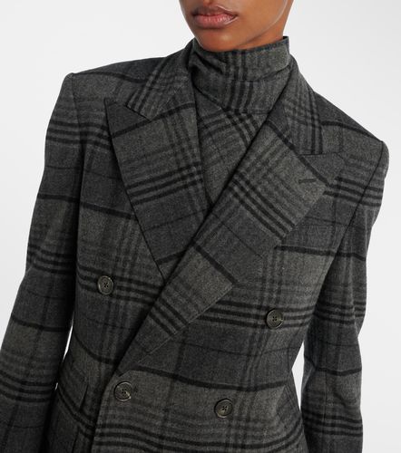 Kent checked double-breasted wool jacket - Ralph Lauren Collection - Modalova