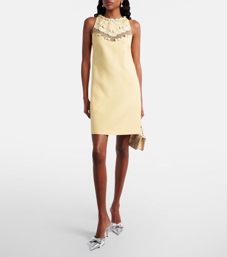 Abito corto in Crepe Couture con cristalli - Valentino Garavani - Modalova