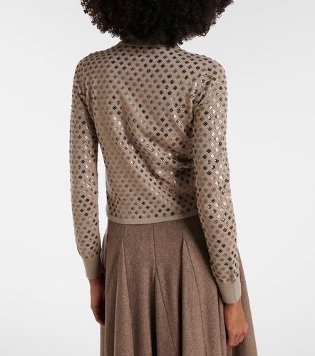 Ragno sequined virgin wool cardigan - Max Mara - Modalova