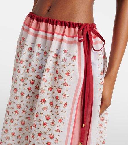 Pareo de algodón floral - Dolce&Gabbana - Modalova