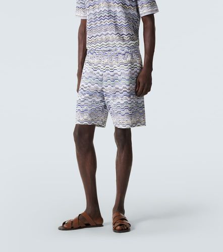 Shorts de algodón en zigzag - Missoni - Modalova