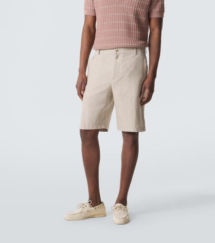Canali Bermuda-Shorts aus Leinen - Canali - Modalova