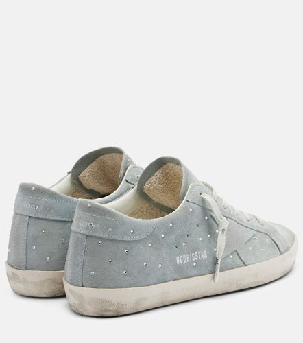 Super-Star embellished suede sneakers - Golden Goose - Modalova