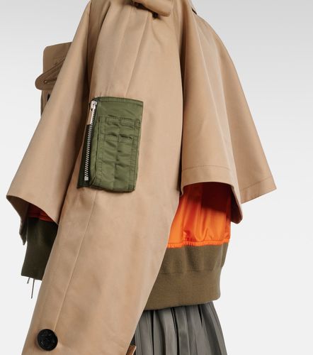 Bomber imbottito in misto cotone - Sacai - Modalova