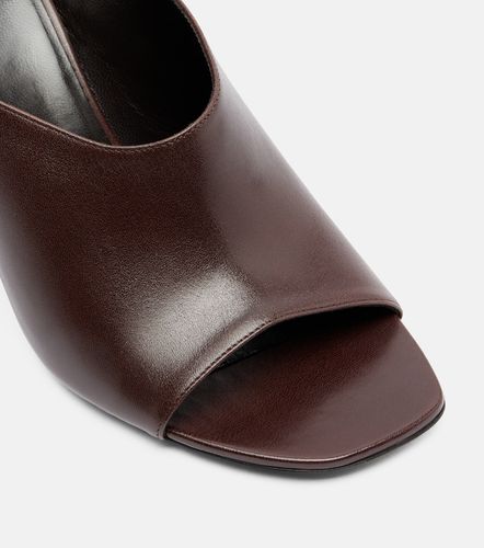 Versace Mules Giulietta in pelle - Versace - Modalova