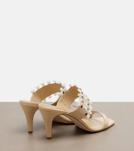 Mules Efeso con pelle - Manolo Blahnik - Modalova