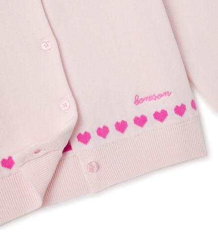 Cárdigan Laligne de algodón en jacquard - Bonton - Modalova