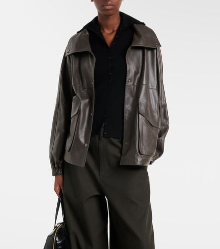 Nour Hammour Lederjacke Anorak - Nour Hammour - Modalova