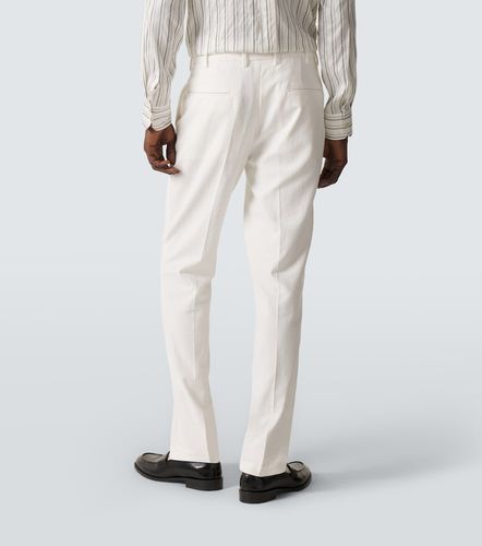 Pantalones chinos de sarga - Thom Sweeney - Modalova