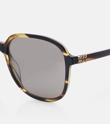 Miu Miu Occhiali da sole oversize - Miu Miu - Modalova