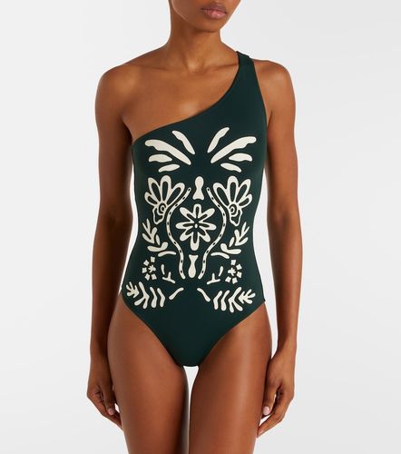 Gemme printed one-shoulder swimsuit - Eres - Modalova