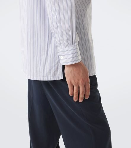 Camicia in popeline di cotone a righe - Charvet - Modalova