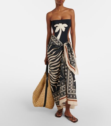 Pareo de algodón estampado - Johanna Ortiz - Modalova