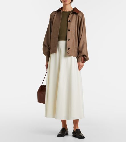 Kenzie wool-blend midi skirt - Ralph Lauren Collection - Modalova