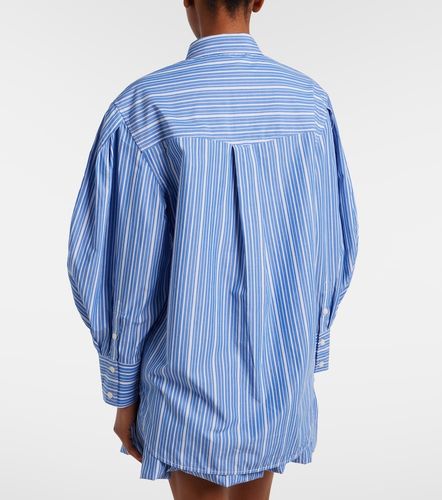 Camisa oversized de popelín de algodón - Ganni - Modalova