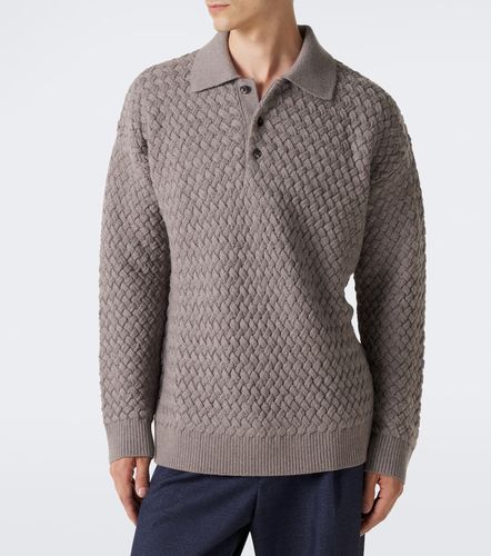 Intrecciato wool polo sweater - Bottega Veneta - Modalova