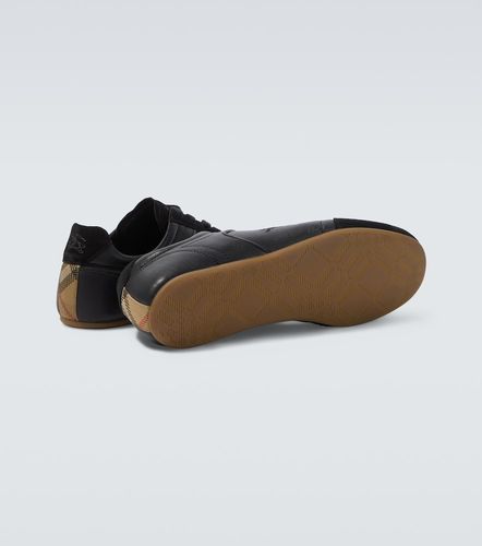 Knight Runner leather sneakers - Burberry - Modalova