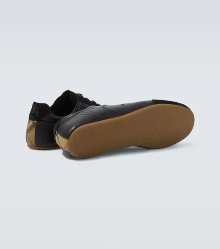 Knight Runner leather sneakers - Burberry - Modalova
