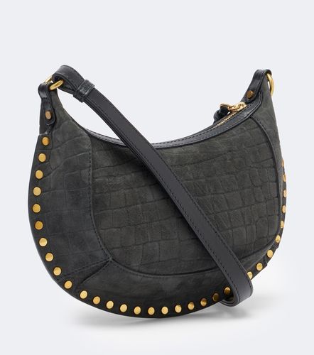 Oskan Small croc-effect suede shoulder bag - Isabel Marant - Modalova