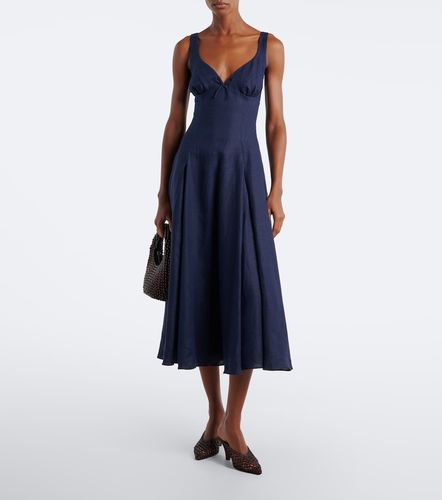 Faithfull Abito midi Adalee in lino - Faithfull - Modalova
