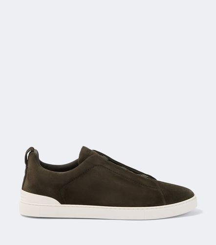 Zegna Triple Stitch suede sneakers - Zegna - Modalova