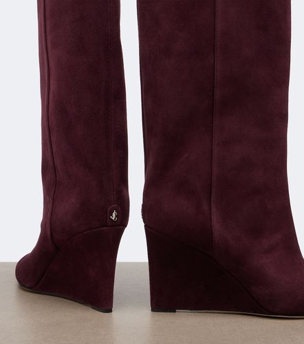 Botas altas Blake de ante - Jimmy Choo - Modalova