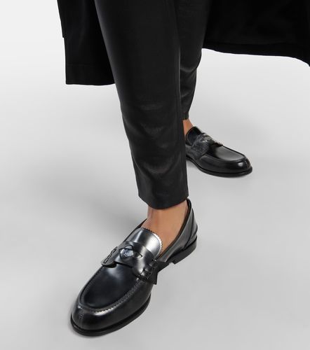 Mocasines penny de piel - Christian Louboutin - Modalova
