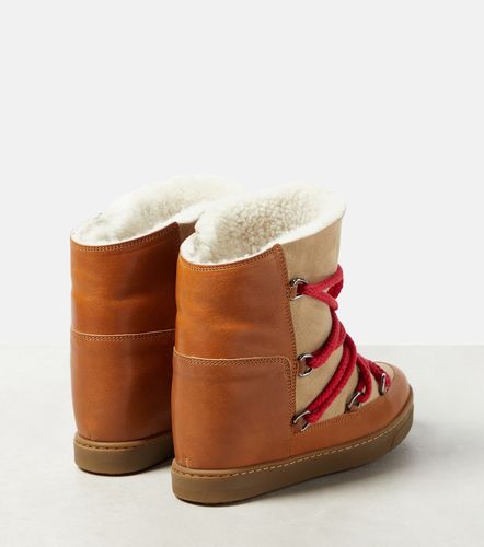 Nowles leather snow boots - Isabel Marant - Modalova
