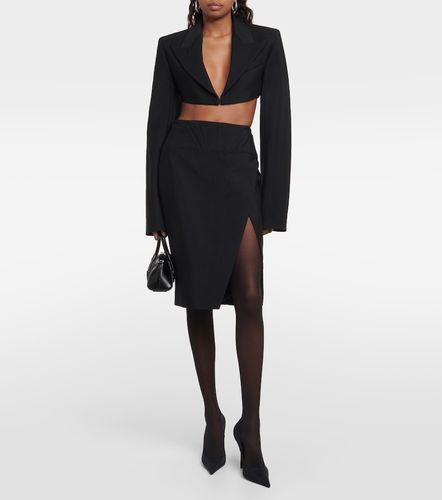 Mugler High-Rise Bleistiftrock - Mugler - Modalova