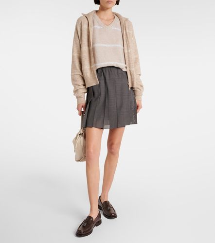 Jersey con cuello en V - Brunello Cucinelli - Modalova