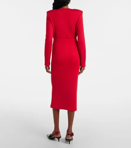 Embellished knitted midi skirt - Self-Portrait - Modalova
