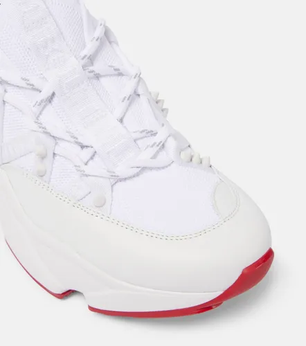 Trailnrun leather-trimmed sneakers - Christian Louboutin - Modalova