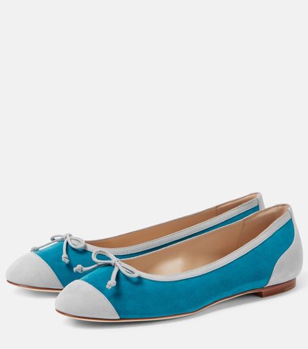 Bailarinas Capbal de ante - Manolo Blahnik - Modalova