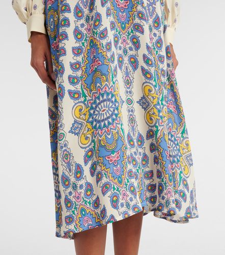 Etro Midikleid aus Crêpe de Chine - Etro - Modalova