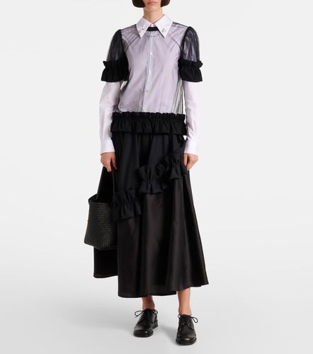 Top de tul transparente - Noir Kei Ninomiya - Modalova